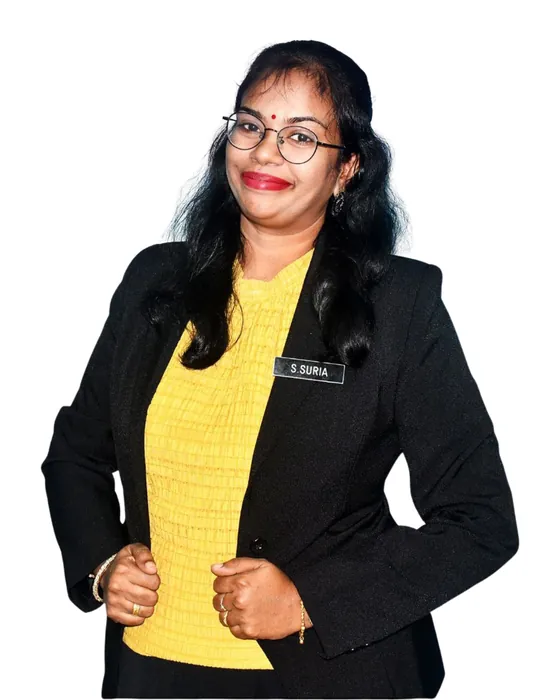Portrait of Suria Subramaniam
