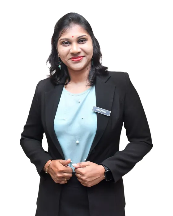 Portrait of Amuthavally Muniandy